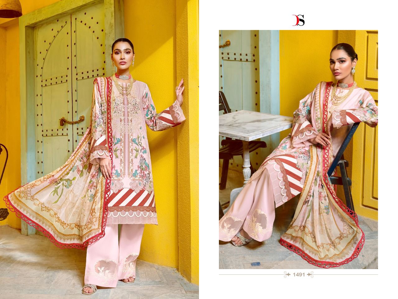 Deepsy Firdous Lawn 22 Vol 4 Festive Wear Cotton Embroidery PakistaniSuits Collection